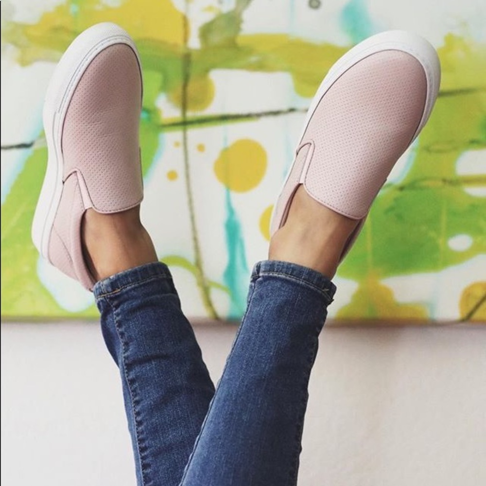 GREATS Wooster Blush Women’s 8.5 Leather Slip-On